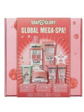 25% Off Retail - Soap & Glory Global Mega-Spa Gift Set – Full Size + Minis